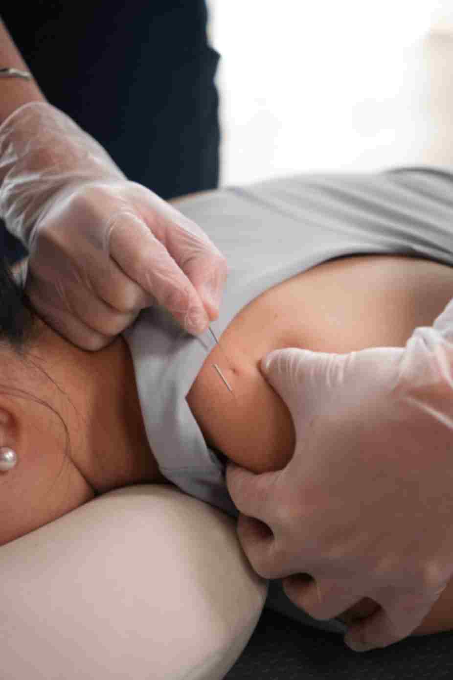 Physiotherapy session - ultrasound therapy
