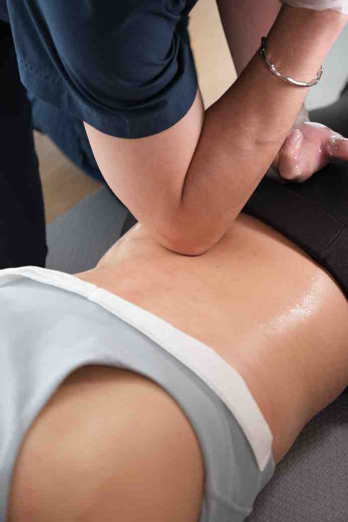 Physiotherapy session - recovery training