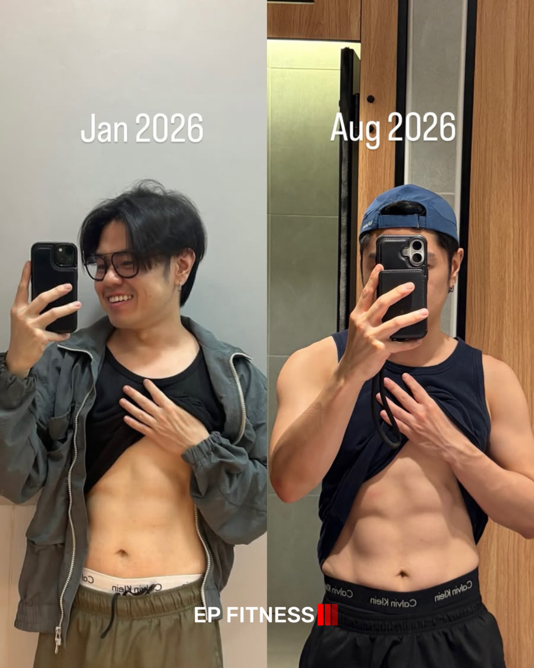 Client Transformation — Muscle Gain + Fat Loss